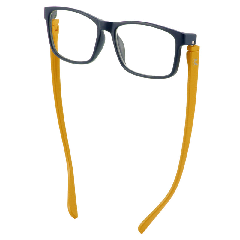 Load image into Gallery viewer, Bunny Eyez Jacob Reader in Matte Navy/Yello
