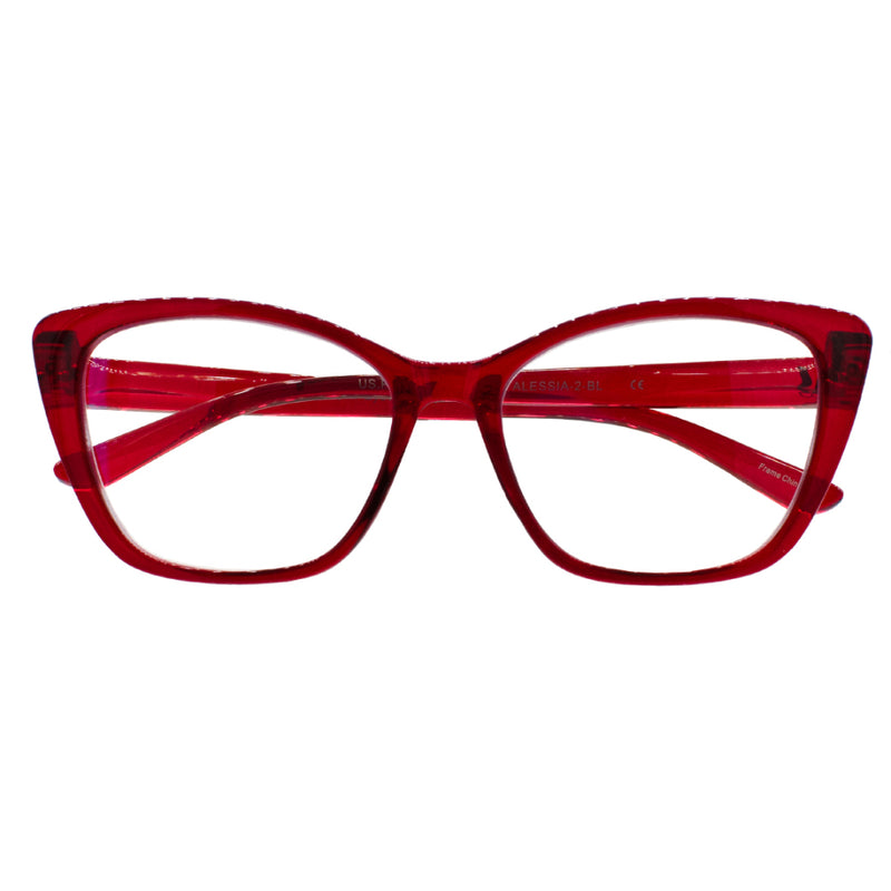 Load image into Gallery viewer, Alessia Blue Light Lens Reading Glasses
