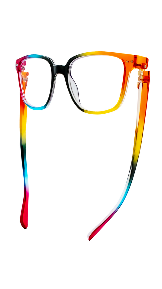 Sunglasses top rainbow lenses