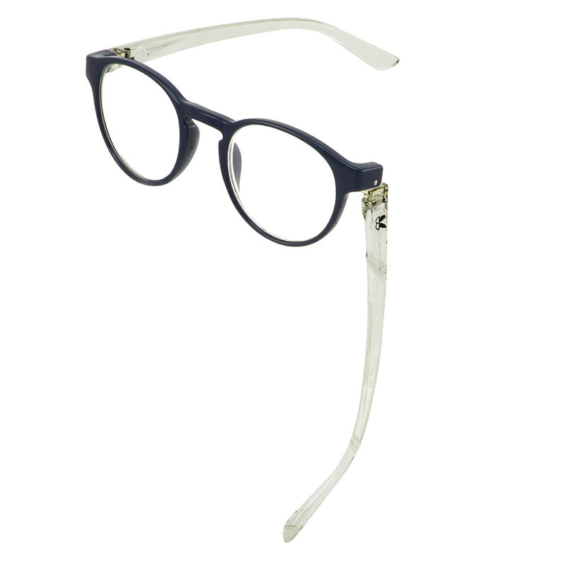 Load image into Gallery viewer, Bunny Eyez Guyz - Charles in Solid Navy/Crystal
