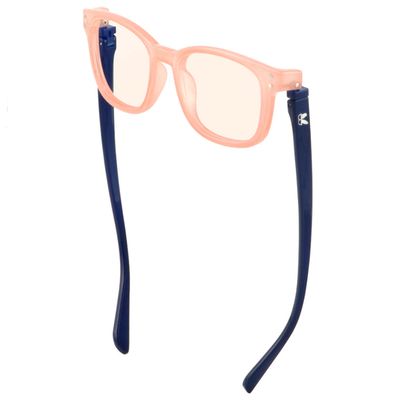 Load image into Gallery viewer, Kaley Blue Screen Lens Reader in Pink/Navy
