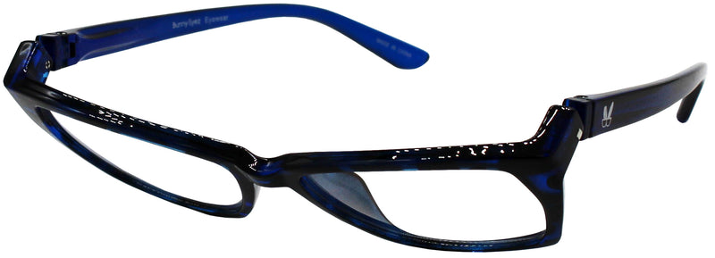 Load image into Gallery viewer, Bunny Eyez Madison Tiltable Blue Screen Lens Reader Navy Tortoise
