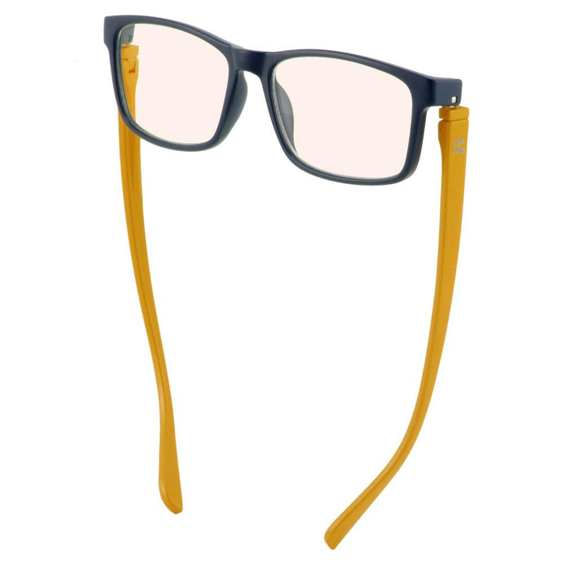 Load image into Gallery viewer, Bunny Eyez Jacob Blue Screen Readers Matte Navy/Yellow
