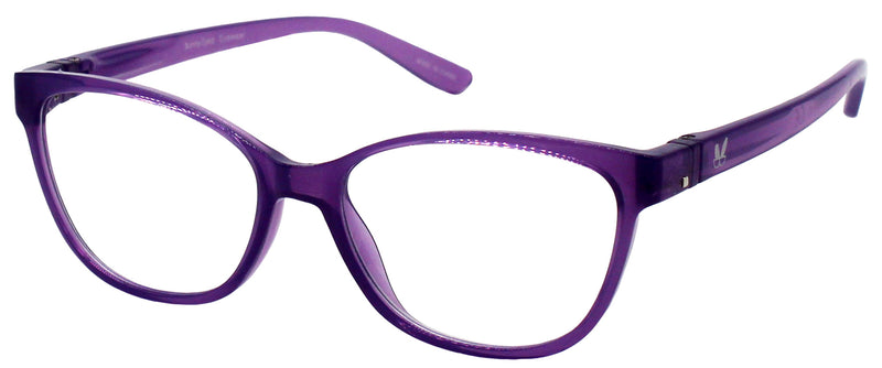 Load image into Gallery viewer, Bunny Eyez Stevie Tiltable Blue Screen Lens Reader medium purple
